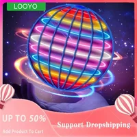 Flying Ball Boomerang Flyorb Magic With LED Lights Drone Hover Ball Fly Nova Orb Flying Spinner Children Christmas Toys Gift