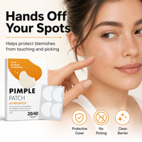 Moon-Shaped High-Quality Transparent Acne Patch, Alcohol-Free, Gentle and Non-Irritating, Deep Cleansing Acne Patch