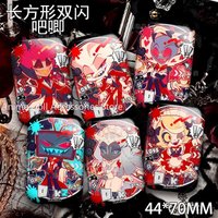44X70mm Vox Val Alastor Button Pin Cute Anime Character Cartoon Brooch Badge for Backpack Accessories Decor Fans Collect