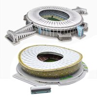 Estadio Maracana Lusail Stadium Sport Gym Football Soccer Architecture 3D Paper Puzzle Building Model Toy Boy Girl Travel Gift
