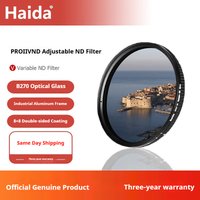 Haida PROII Variable ND Filter 1.5-5 Stops Compatible with Canon, Nikon, Sony, Fujifilm, and other mirrorless/DSLR camera lenses