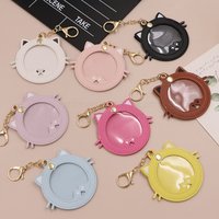 Cute Cat Display Set, 58mm Badge Storage Bag, Keychain, Anime Millet Protective Set