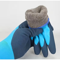Winter Waterproof and Warm Mechanical Gloves, Suitable for Cold Weather, Low Temperature Resistant Winter Fishing