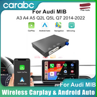 CARABC Wireless CarPlay Android Auto For Audi A3 A4 A5 Q2L Q5L Q7 2014-2018 MIB MMI 3G Mirror Link AirPlay GPS BOX