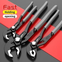 Adjustable Multi-Purpose Pliers Quick Release for Household Plumbing Pipe Gripping And Turning Tool Home Improvement Hand Tool