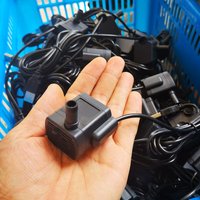 3-9V USB DC 12V Mini Water Pump Hydroponic Cooling Circulating Aquarium Pet Drinking Water Silent Brushless Submersible Pump