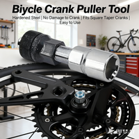 Bicycle Crankset Pedal Remover Repair Tool - Bottom Bracket Extractor Spanner Crank Puller for Bike Maintenance