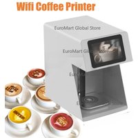 3D Latte Art Coffee Printer Machine Automatic Beverages Food Selfie With WIFI Connection Printing Edible Ink Cartridges