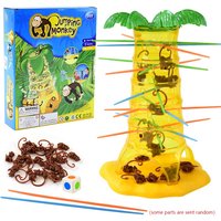 Multiplayer Tabletop Games Monkey Children Interesting Intelligence Toys Drop Down Parent-Child Interactive Board Game for Kids