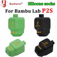 For Bambu Lab X2D P2S Hotend Silicone Socks Replacement parts Black Green for 3D Pinter accessories