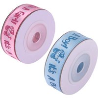 10Yards/Roll IT'S A BOY/GIRL Satin Ribbons Favors Ribbon for Kids Baby Birthday Party Supplies Baby Shower Decoration