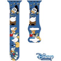 Donald Duck Printed Strap for Apple Watch 11 10 9 8 7 SE Silicone Band Replaceable Watchband for iWatch 46mm 44mm 42mm 41mm Band