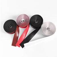 AliExpress NONE Latest Product Pu Leather Perforated Breathable Bicycle Handlebar Tape Comfortable Light Weight Anti-Slip Bicycle Handlebar Tape