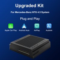 Wireless CarPlay Android Auto Decoder Box Retrofit Kit for Mercedes Benz NTG4.5 System A B C E CLA GLK ML SLD 2012-2015