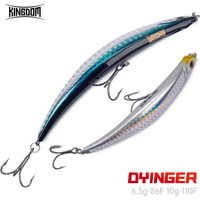 Kingdom Topwater Floating Pencil Fishing Lures Jerkbaits 110mm 10g 86mm 6.5g Artificial Wobbles Hard Baits Fishing For Sea Bass