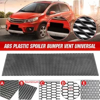 Car Front Bumper Air Vent Mesh Grille Sheet Universal Black Honeycomb ABS Plastic Vent Tuning Racing Grill Mesh 40x120cm