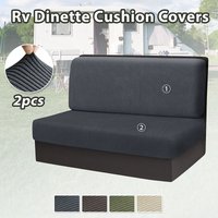 2 pièces/ensemble RV Dinette housses de coussin extensible Jacquard camping-car voiture housse de canapé lavable voyage camping-car canapé banc housses