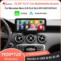 1920*720 Touch Screen Car Multimedia Display For Benz A B CLA GLA W176 W463 W246 2013-2015 NTG4.5 Wireless Carplay Android Auto image 4