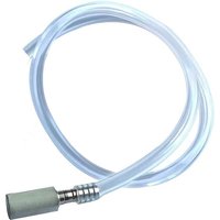 Stainless Steel Aeration Stone, 0.5 Micron Diffusion Stone with 60cm Silicone Hose, Carbonated Stone for Beer Wine Homebrewing