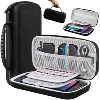 Premium Protective Travel Case for Switch 2 – Hard Shell Case with Ballistic Nylon Exterior, Large Capacity for NS2 Accessories