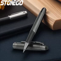 Classic Luxury Rollerball Pens Stainless Steel Roller Ball Pen for Men Women School Office Business