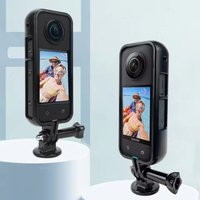 COOL DIER Insta360 X3 Protective Frame Case Anti-Fall Camera Housing Cage Shockproof Shell Mount Accessories for Insta360 X3