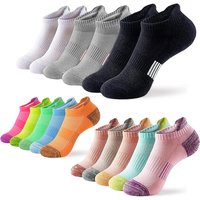 6 pairs of outdoor sports women's socks, comfortable and breathable sports socks, suitable for running, hiking, leisure wear