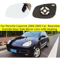 For Porsche Cayenne 2004 2005 Car Accessories Rearview Mirrors Glass Outside Door Side Mirror Lens with Heating