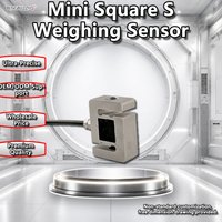 Miniature S-Type Load Cell Sensor 30kg 100kg 200kg, Tension and Compression Bi-directional Force Transducer, Professional Grade