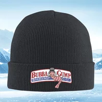 Bubba Gump Shrimp Company logo prawn Men Women Unisex Knitted Hat Beanie Pullover Cap Winter Thermal Warm Christmas Outdoor Cycl