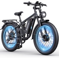 Ridstar E26Pro 48V 23Ah Dual Motor Electric Mountain Dirt Bike Lithium Battery Fat Tire Electric Bicycle E Bikes for Adults