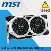 MSI RTX 2060 VENTUS 6G 14000MHz GDDR6 6GB 1×HDMI 2.0b 3×DisplayPort