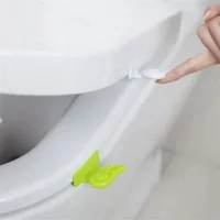 1 Stück tragbarer hygienischer Toilettensitzheber, Toilettensitz-Hebegriff für einfache Handhabung (zufällige Farben), Badezimmerzubehör