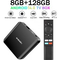 TV98 ATV Plus TV Box 4G 5G Dual Wifi BT5.0 Android 14 Smart Voice control Media Player Set Top Box HD 4K 8K 8GB 128GB iptv