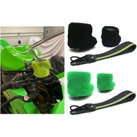 Motorcycle Front Brake Fluid Oil Clutch Reservoir Socks Cover For Kawasaki Ninja250 400 650 ZX6R ZX10R ZX14R Z400 Z750 Z800 Z900