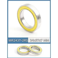 AliExpress NONE MR2437-2RS Bearing 24*37*7 mm ( 1 PC ) ABEC-3 24 37 7 Ceramic Balls Bearings MR 24377 RS Bicycle BB90 Bracket Bottom
