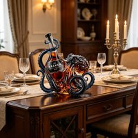 The Kraken Octopus Rum Bottle Print Wall Decor Bar Pub Man Cave Wine Lover Art Collection Decoration