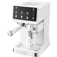 220V Touch Screen Coffee Machine for Home 20Bar Espresso Maker with Milk Frother Automatic Coffee Brewer Energy Saving image 4