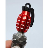 AliExpress 4pcs Car Tire Valve Cap Aluminum Grenade Tyre Valve Stems Cover Air Dust Caps Tire Valve Truck Bike Wheel Rim Valve Stem Caps