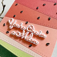 Mmao Craft metal cutting dies cut die mold Letter line frame Scrapbook paper craft knife mould blade punch stencils dies