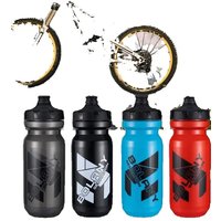 AliExpress WRELS Bicycle Water Bottle PP5 Lightweight Squeeze-type Running Cycling Kettle BPA-Free Leak-Proof 610ML Mountain Road Bike Bottle