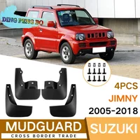 For Suzuki Jimny 2005-2018 Car Tire Mud Flaps Durable Splash Guards Custom Fit All-Weather Protection Easy Installation