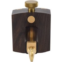 Mortise Gauge Woodworking Scriber Marking Tool 6.4In Ebony Mortise Square Gauge Brass Screw Type Sliding Mark Scraper
