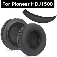 HDJ1500 Earpads For Pioneer HDJ-1500 Headphone Earpads Replacement Headset Ear Pad PU Leather Sponge Foam