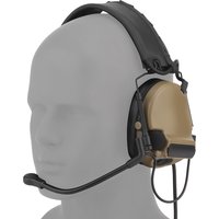 Tactical Headset/ARC Rail Com Tac C5 Adapter for C Series II/III C4 C5 C6 Militar Airsoft Pickup Noise Reduction Headphone