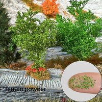 Simulated Tree Leaf Model Materials for Making Diy Artificial Tree Military Sand Table Building Landscape Terrain Powder 100ML