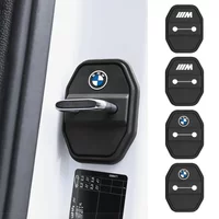 2/4Pcs Silicone Car Door Lock Buckle Car Door Latch Mute Damping Cushion For BMW X1F48 X3E83 X1E84 E46 F20 G20 F91 F32 F33 F36