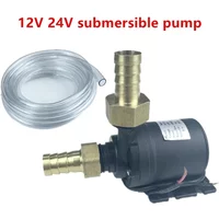Submersibles 12V Water Pump 800L/H 5m DC24V Brushless Motor Water Circulation Solar Water Pumps for Touring RV Fountain Aquarium