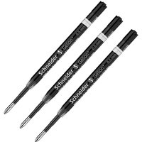 3pcs Schneider G2 Gelion+ Gel Pen Refills for Retractable Writing Pen 0.5mm Black Blue Ink G2 European Standard Office Supplies