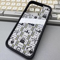 Wildflower INS Swan Castle Cute Cartoon WF Phone Case For iPhone 16 14 13 12 15 17 Pro Max Plus WF Shining stars protect Cover